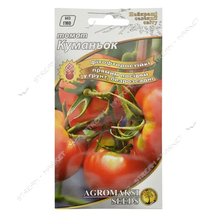 Семена томата безрассадного Агромакси Куманек 0.4г                                                  
