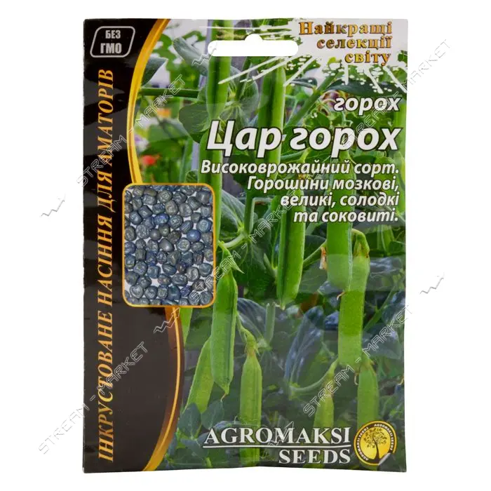Семена гороха овощного Агромакси Царь горох 20г                                                     