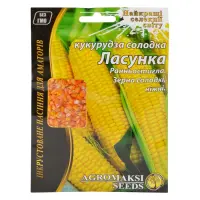 Семена кукурузы сахарной Агромакси Лакомка евро пакет 20г                                           