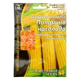 Семена кукурузы сахарной Агромакси Тройная сладость евро пакет 20г