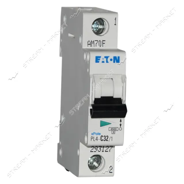 Автоматический выключатель однополюсный Moeller Eaton HL 4-C32/1                                    
