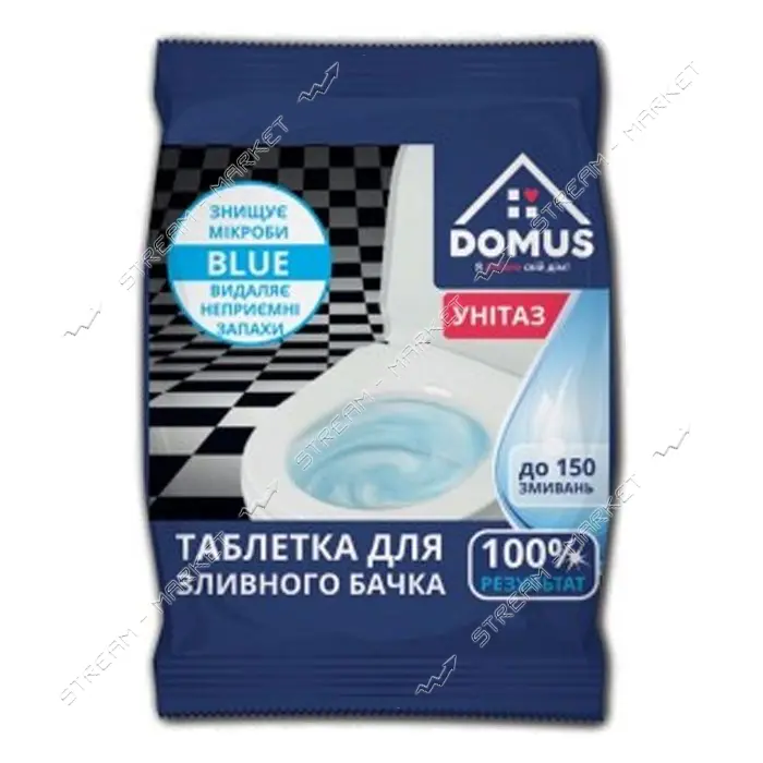 Таблетка для сливного бачка Elensee Domus Blue 50гр 1шт                                             
