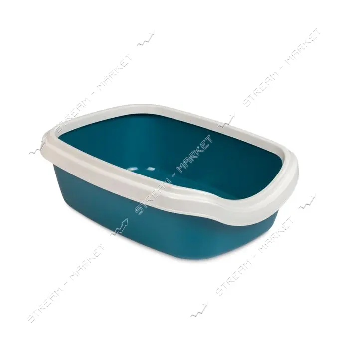 Туалет для кота Природа Comfort M ультрамарин 41х30х13.5см                                          