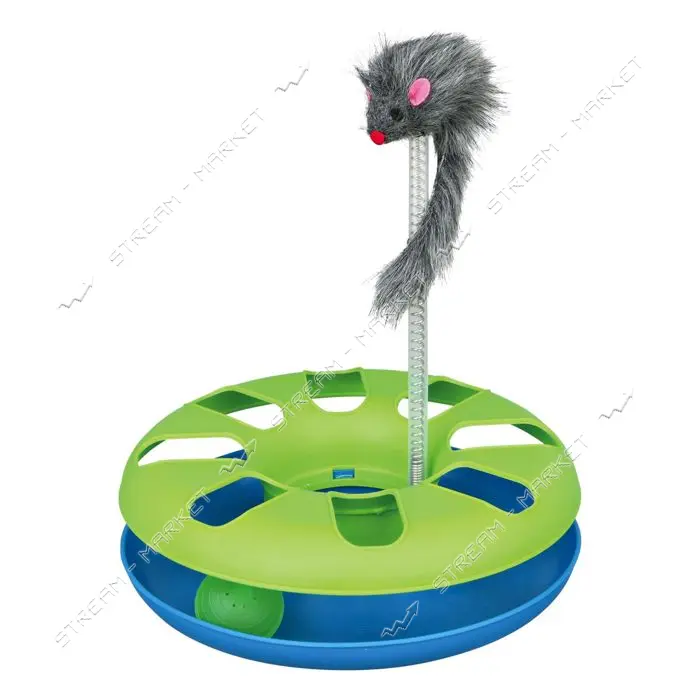Игрушка Crazy Circle с мышкой Trixie 24x29см