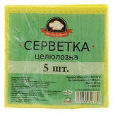 Салфетки для уборки Зручні Дрібниці целлюлозные 5шт                                                 