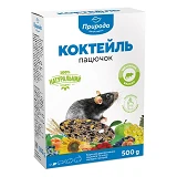 Корм коктейль для крыс Природа 0.5кг картон