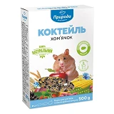 Корм коктейль для хомячков Природа 0.5кг картон                                                     