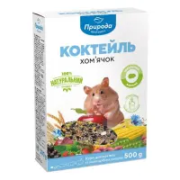 Корм коктейль для хомячков Природа 0.5кг картон                                                     