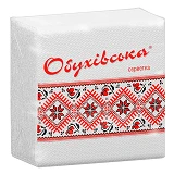 Салфетки столовые Обуховские однослойные 23x24см 40шт                                               