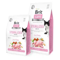 Корм сухий для кішок Brit Care Cat GF чутливості травлення для стерилізованих 0.4кг                 