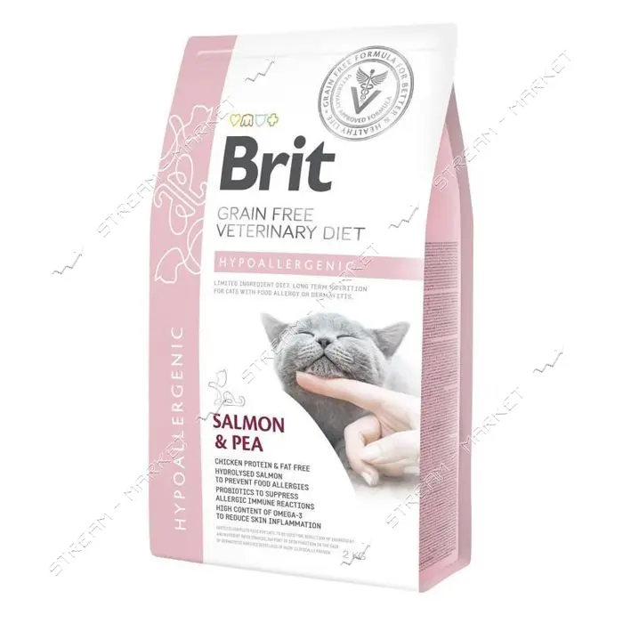 Сухой корм гипоаллергенный Brit GF Veterinary Diets 2кг