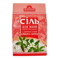 Морская соль для ванн Желана Чайное дерево 500г                                                     