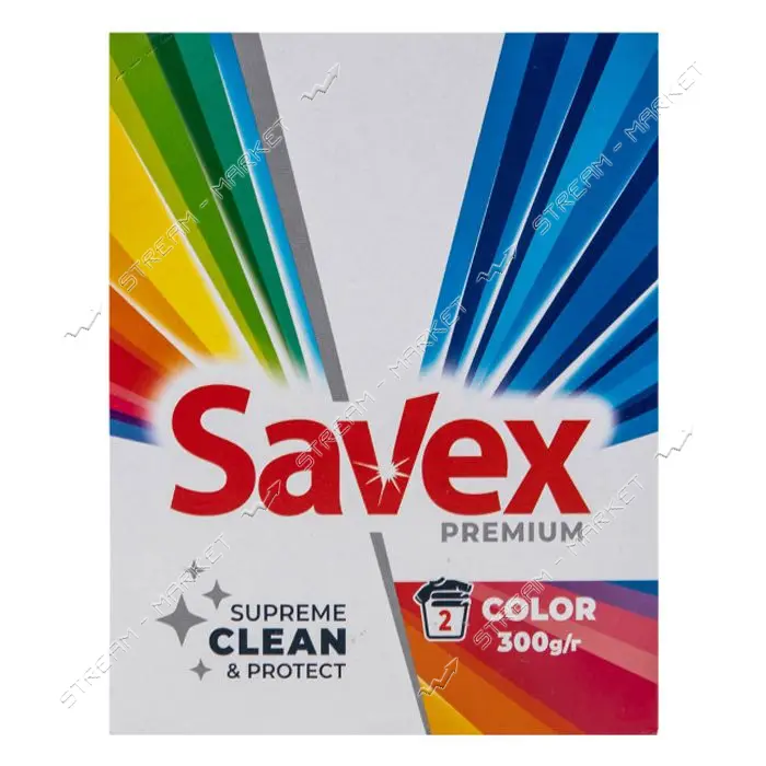 Стиральный порошок автомат Savex Premium Color 300г