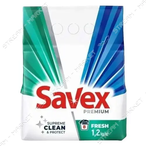 Стиральный порошок автомат Savex  Premium  Fresh 1.2кг                                              