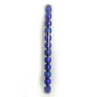 Набір новорічних пластикових куль BLUE 0922-6BL12 d 6 см 12шт сині                                  