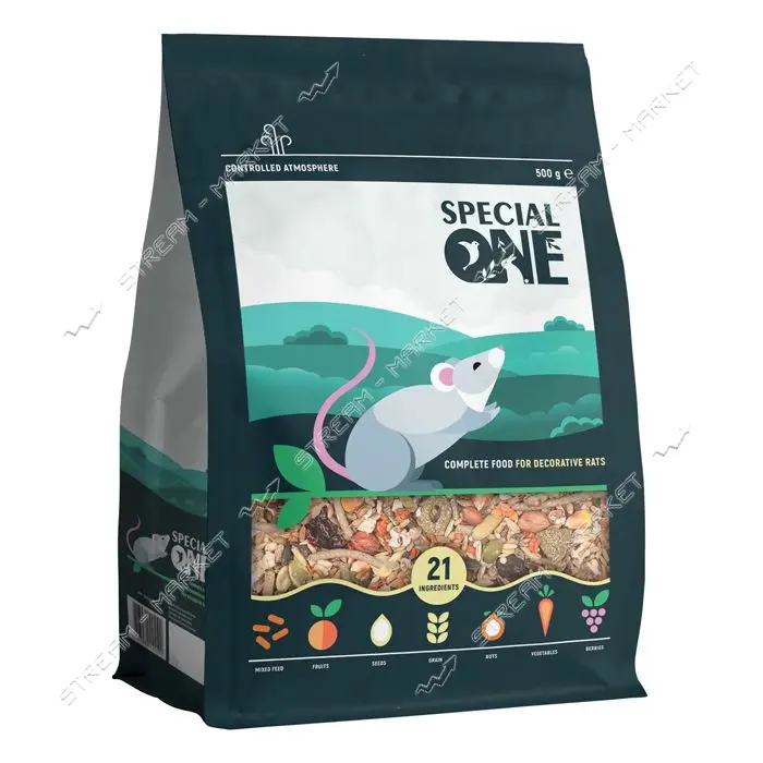 Корм для декоративных крысок Special One 500г                                                       