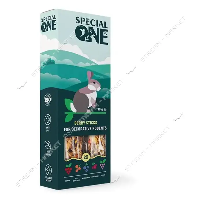 Палочки для грызунов Special One Ягодные 90г                                                        