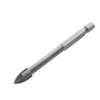 Сверло для плитки и стекла LT/Maxidrill 401-006 с шестигранным хвостовиком и 4 гранями 6мм