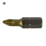 Бита LT/Maxidrill 500-011 РН1x25мм 1/4" S2 Титан 10шт блистер                                       