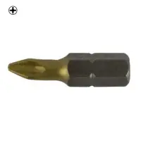 Бита LT/Maxidrill 500-011 РН1x25мм 1/4" S2 Титан 10шт блистер                                       