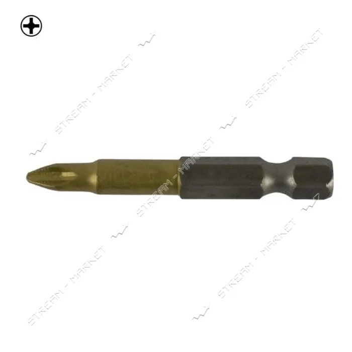 Бита LT/Maxidrill 500-017 РН2x70мм 1/4" S2 Титан 10шт блистер                                       