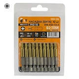 Бита LT/Maxidrill 500-021 РН2x250мм 1/4" S2 Титан 10шт блистер                                      