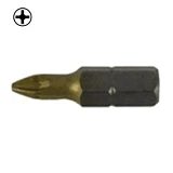 Бита LT/Maxidrill 500-025 РZ1x25мм 1/4" S2 Титан 10шт блистер