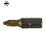 Бита LT/Maxidrill 500-027 РZ2x25мм 1/4" S2 Титан 10шт блистер