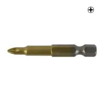 Бита LT/Maxidrill 500-028 РZ2x50мм 1/4" S2 Титан 10шт блистер