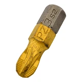 Бита LT/Maxidrill 500-029 РZ3x25мм 1/4" S2 Титан 10шт блистер