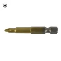 Бита LT/Maxidrill 500-030 РZ3x50мм 1/4" S2 Титан 10шт блистер