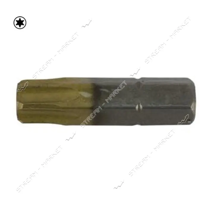 Бита LT/Maxidrill 500-051 Т15x25мм 1/4" S2 Титан 10шт блистер                                       
