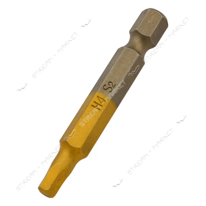 Бита LT/Maxidrill 500-071 НЕХ 4x50мм 1/4" S2 Титан 10шт блистер
