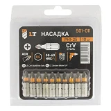 Бита LT/Maxidrill 501-011 PH-1х25 1/4 CrV 10шт