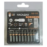 Бита LT/Maxidrill 501-015 PH-2х25 1/4 CrV 10шт