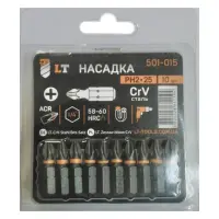 Біта LT/Maxidrill 501-015 PH-2х25 1/4 CrV 10шт                                                      