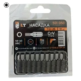 Бита LT/Maxidrill 501-050 T10х25мм 1/4 CrV 10шт