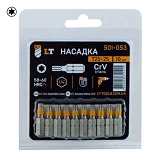 Бита LT/Maxidrill 501-053 T25х25мм 1/4 CrV 10шт