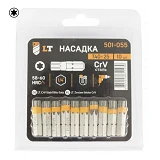 Бита LT/Maxidrill 501-055 T40х25мм 1/4 CrV 10шт