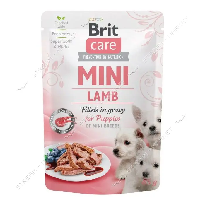 Филе в соусе для щенков янгенок Brit Care Mini pouch 85г