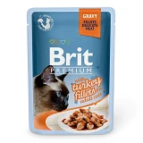 Филе курицы в желе Brit Premium  Delicate  Cat pouch 85г                                            
