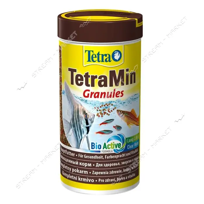 Корм для рыб гранулы основной корм Tetra MIN Granules 250мл                                         