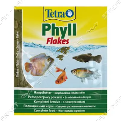 Корм для рыб хлопья растительные Tetra PHYLL 12г
