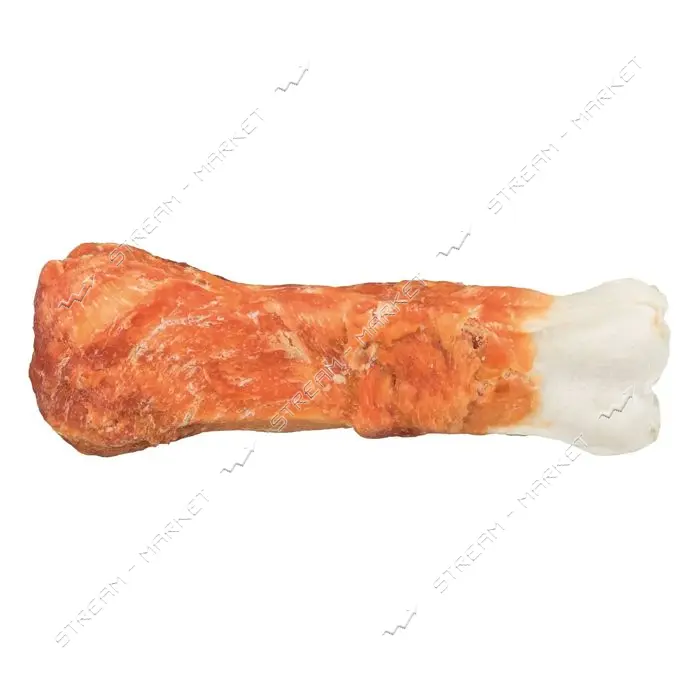 Кость для чистки зубов Trixie Denta Fun с курицей 17см 140г 2шт