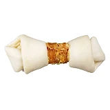 Кость для чистки зубов Trixie Denta Fun с курицей 11см 70г 2шт