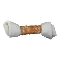 Кость для чистки зубов Trixie Denta Fun с курицей 25см 220г 1шт                                     
