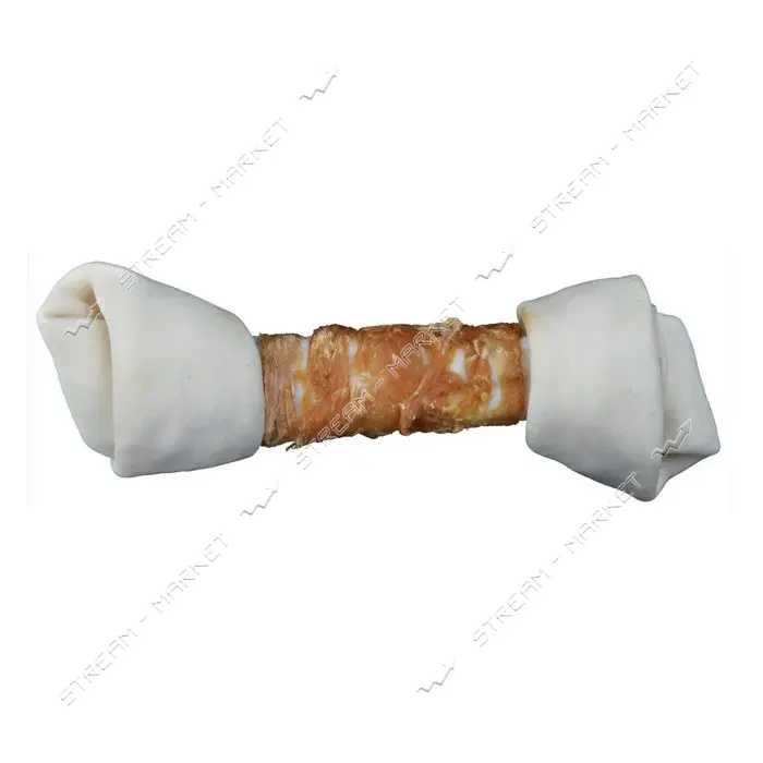 Кость для чистки зубов Trixie Denta Fun с курицей 25см 220г 1шт