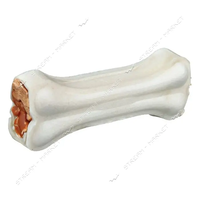 Кость пресованная Trixie Denta Fun с уткой 12см 120г 2шт
