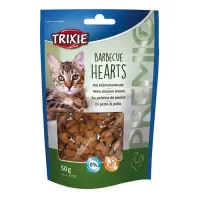 Ласощі для котів Trixie Premio Barbecue Hearts курка 50г                                            