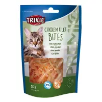Ласощі для котів Trixie Premio Chicken Filet Bites філе куряче сушене 50г                           